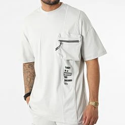 Offres 😉 Ensemble Tee Shirt Oversize Short Jogging Y258UST Gris de Classic Series ⭐ -HautStyle Boutique classic series 321336 Y258UST GRI 20220530T161237 03