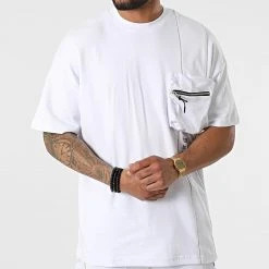 Remise 🎉 Ensemble Tee Shirt Oversize Short Jogging Y258UST Blanc de Classic Series ⌛ -HautStyle Boutique classic series 321338 Y258UST BEYAZ 20220530T161425 03