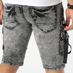 Le moins cher 😀 Short Jean E9660 Gris de Classic Series ⭐ -HautStyle Boutique classic series 321672 E9660 20220603T143954 04