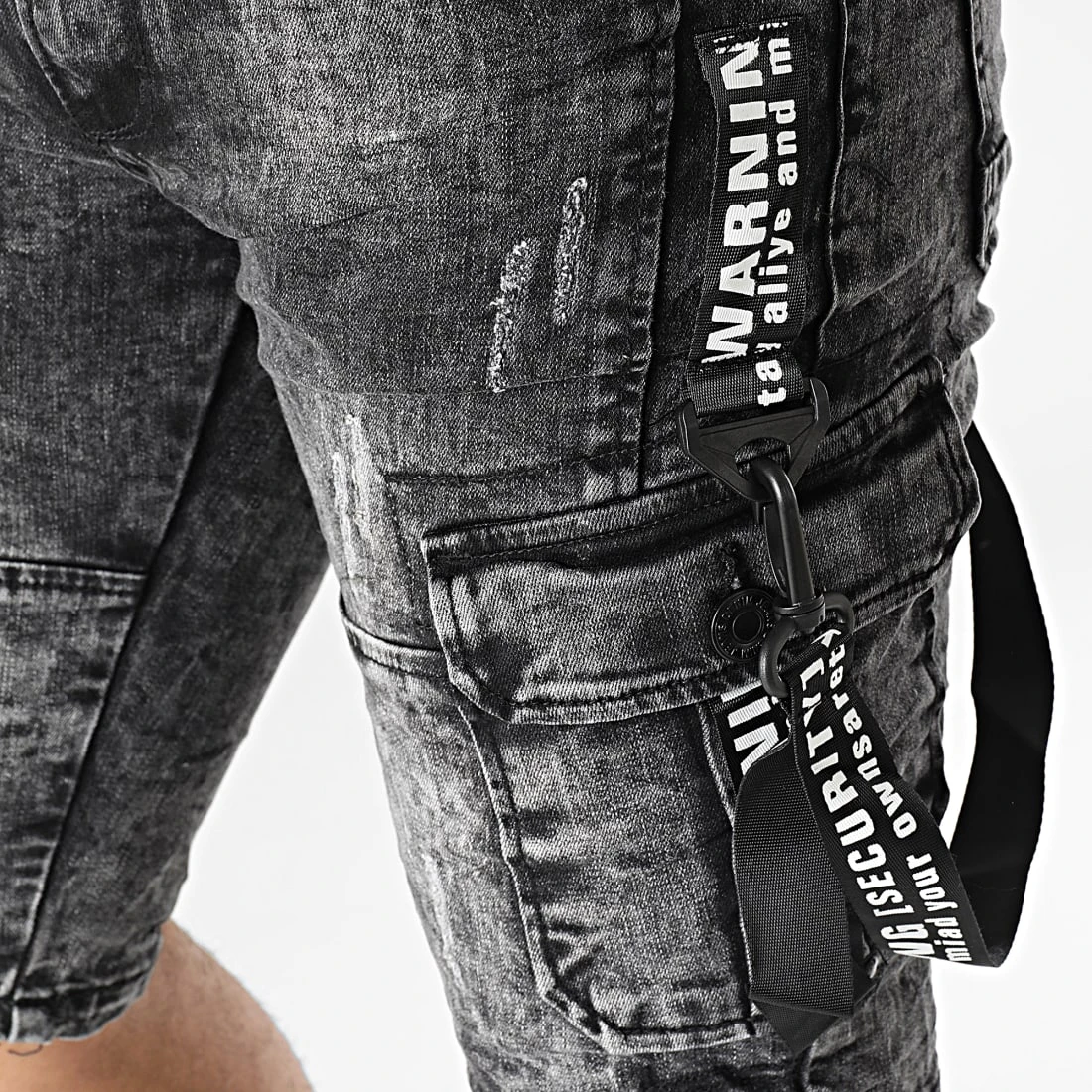 Meilleur prix ✨ Short Cargo Jean E9662 Noir de Classic Series ⭐ 4 Meilleur prix ✨ Short Cargo Jean E9662 Noir de Classic Series ⭐ – Image 2