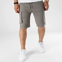 Sortie ✔️ Short Cargo JIB-DP-SS22-058 Gris de Classic Series 💯 -HautStyle Boutique classic series 321922 JIB DP SS22 058 176 20220609T123237 03