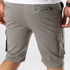 Sortie ✔️ Short Cargo JIB-DP-SS22-058 Gris de Classic Series 💯 -HautStyle Boutique classic series 321922 JIB DP SS22 058 176 20220609T123238 04