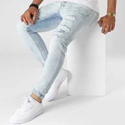 Meilleure vente ✔️ Jean Skinny DHZ-3290 Bleu Wash de Classic Series ❤️ -HautStyle Boutique classic series 323309 DHZ 3290 A MAVI 20220610T143006 03