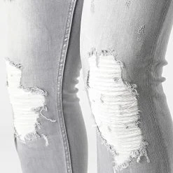 Nouveau ✔️ Jean Skinny DHZ-3803 Gris de Classic Series 🔥 -HautStyle Boutique classic series 323311 DHZ 3803 FUME 20220610T142146 02