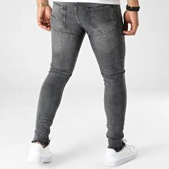 Vente flash 🤩 Jean Skinny DHZ-3739 Gris Anthracite de Classic Series 🤩 -HautStyle Boutique classic series 323312 DHZ 3739 1 FUME 20220610T142628 04