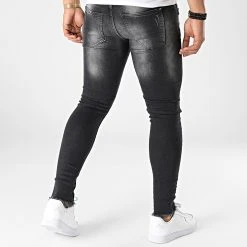Remise ✨ Jean Skinny DHZ-3781 Gris Anthracite de Classic Series 👍 -HautStyle Boutique classic series 323315 DHZ 3781 1 SIYAH 20220610T142916 04