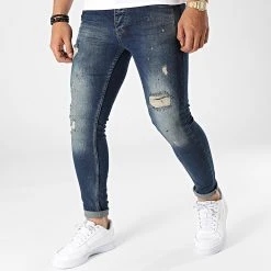Meilleure vente 😍 Jean Skinny DHZ-3230 Bleu Denim de Classic Series 💯
