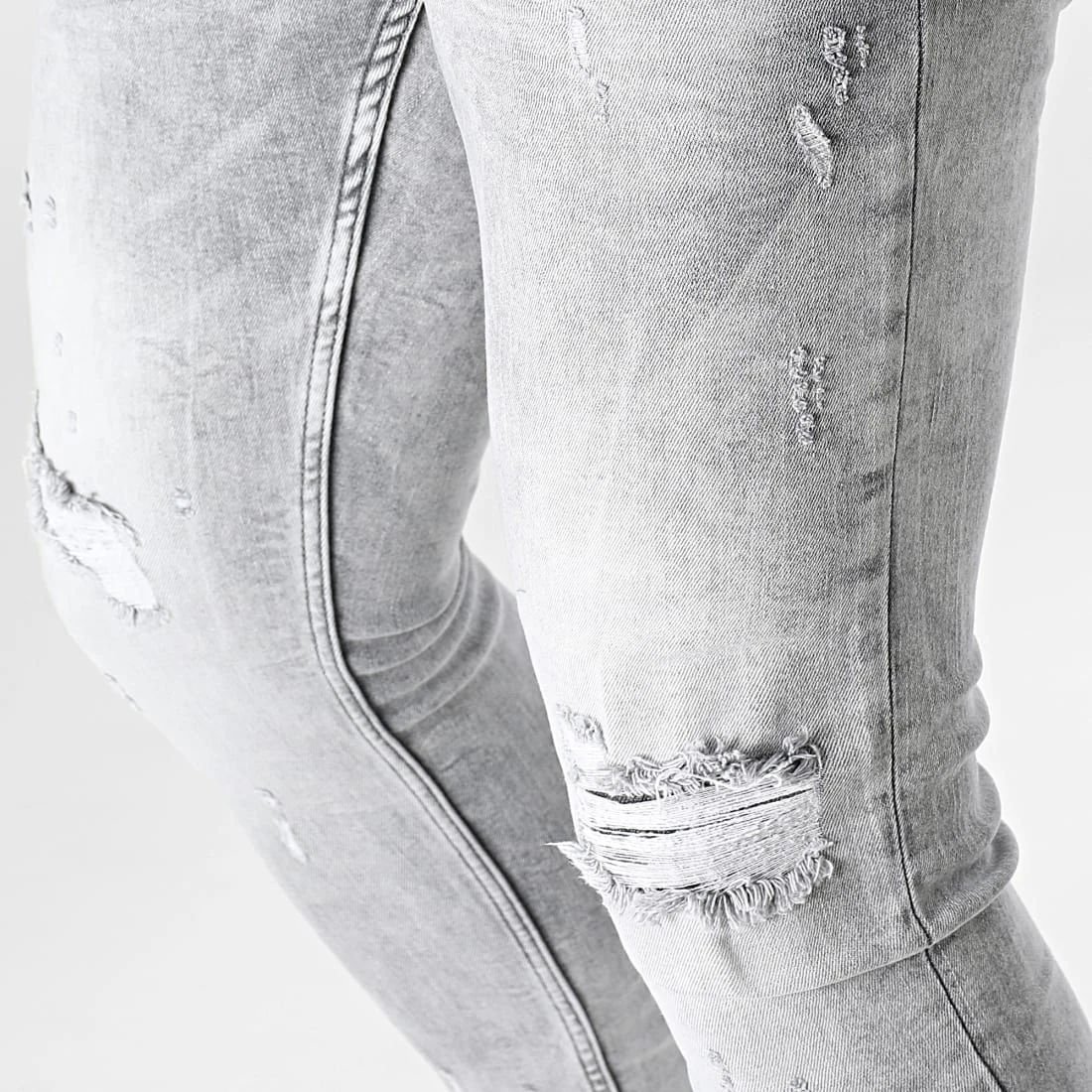 Sortie ✔️ Jean Slim DHZ-3738-2 Gris de Classic Series 🛒 4 Sortie ✔️ Jean Slim DHZ-3738-2 Gris de Classic Series 🛒 – Image 2