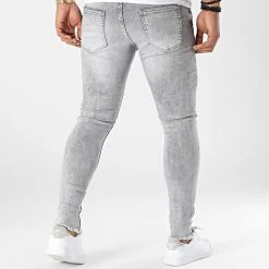 Sortie ✔️ Jean Slim DHZ-3738-2 Gris de Classic Series 🛒 9 Sortie ✔️ Jean Slim DHZ-3738-2 Gris de Classic Series 🛒 -HautStyle Boutique classic series 323323 DHZ 3738 2 FUME 20220727T150649 04