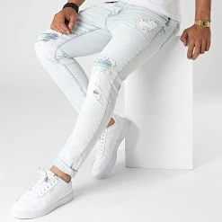 Top 10 ✨ Jean Slim DH-5007 Bleu Wash de Classic Series 🎁 -HautStyle Boutique classic series 323325 DH 5007 SLIM A MAVI 20220610T143030 03