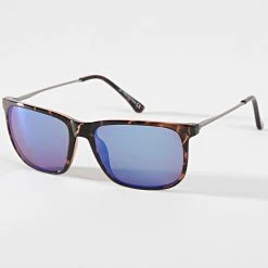 Sortie 🛒 Lunettes De Soleil 026207 Fauve Bleu de Classic Series 👏