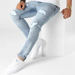 Offres ⌛ Jean Slim DH-5005 Bleu Wash de Classic Series 🥰 -HautStyle Boutique classic series 323387 DH 5005 SLIM O MAVI 20220610T143113 03