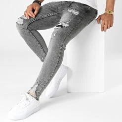 Remise 🤩 Jean Skinny DHZ-3781 Gris Anthracite de Classic Series ✔️ -HautStyle Boutique classic series 323388 DHZ 3781 1 FUME 20220610T142212 03
