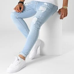 Meilleur prix 😉 Jean Skinny DHZ-3762 Bleu Wash de Classic Series 😍 -HautStyle Boutique classic series 323389 DHZ 3762 A MAVI 20220610T143308 03