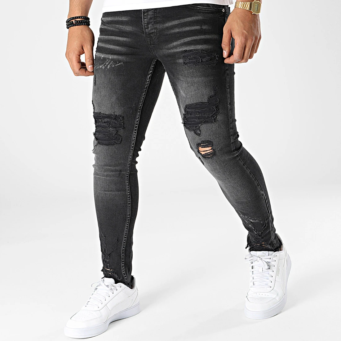 Grosses soldes ⭐ Jean Skinny DHZ-3736 Noir de Classic Series 🎁 3 Grosses soldes ⭐ Jean Skinny DHZ-3736 Noir de Classic Series 🎁