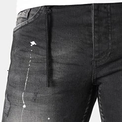 Bon marché ❤️ Jean Skinny DHZ-3285 Noir de Classic Series ⭐ -HautStyle Boutique classic series 323404 DHZ 3285 1 BLACK CHEMICAL 20220610T142354 02