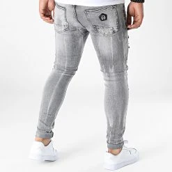 Budget ✨ Jean Skinny DHZ-3762 Gris Chiné de Classic Series ❤️ -HautStyle Boutique classic series 323487 BIS DHZ 3762 1 SIYAH 20220706T160502 04