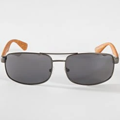 Nouveau ❤️ Lunettes De Soleil 014326 Noir Bois de Classic Series 😍 -HautStyle Boutique classic series 323586 014326 NOIR BOIS CLAIR 20220614T162003 04