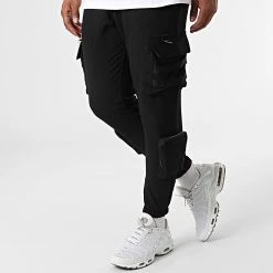 De gros 💯 Ensemble Tee Shirt Poche Et Pantalon Jogging F22-910T Noir Blanc de Classic Series ❤️ -HautStyle Boutique classic series 323758 F22 910T BEYAZ SIYAH 20220617T150741 04