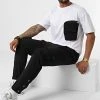 De gros 👍 Ensemble Tee 🛒 Shirt Poche Et Pantalon Jogging F22-909T Noir Blanc de Classic Series ✔️ 2 De gros 👍 Ensemble Tee 🛒 Shirt Poche Et Pantalon Jogging F22-909T Noir Blanc de Classic Series ✔️ -HautStyle Boutique classic series 323762 F22 909T BEYAZ SIYAH 20220708T102327 01