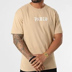 Le moins cher 👏 Tee Shirt G22-708 Beige de Classic Series 🎉 -HautStyle Boutique classic series 323767 G22 708 BEJ 20220708T102547 03