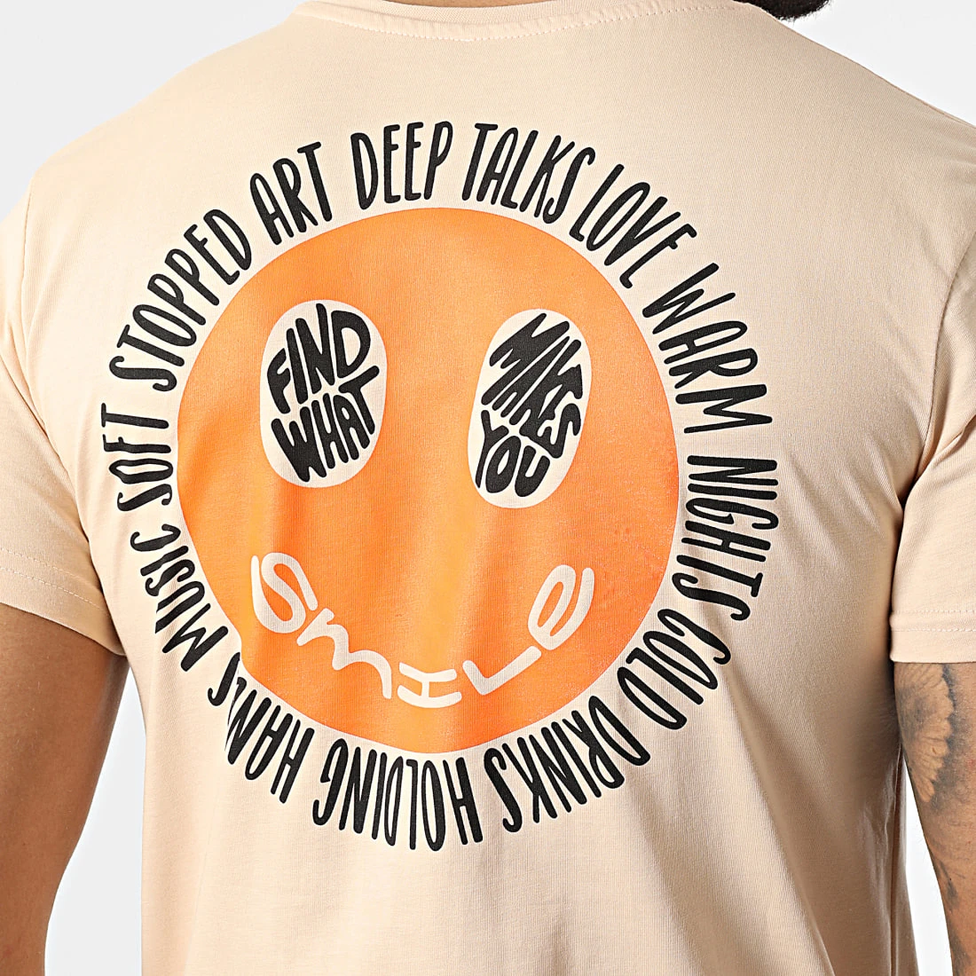 Promo 👏 Tee Shirt BEJ190 Beige de Classic Series 🌟 4 Promo 👏 Tee Shirt BEJ190 Beige de Classic Series 🌟 – Image 2