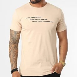Promo 👏 Tee Shirt BEJ190 Beige de Classic Series 🌟 8 Promo 👏 Tee Shirt BEJ190 Beige de Classic Series 🌟 -HautStyle Boutique classic series 324187 BEJ190 BEIGE 20220620T151523 03