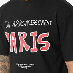 Coupon 🔥 Tee Shirt EX512 Noir de Classic Series 🎁 -HautStyle Boutique classic series 324202 EX512 BLACK 20220620T152647 02