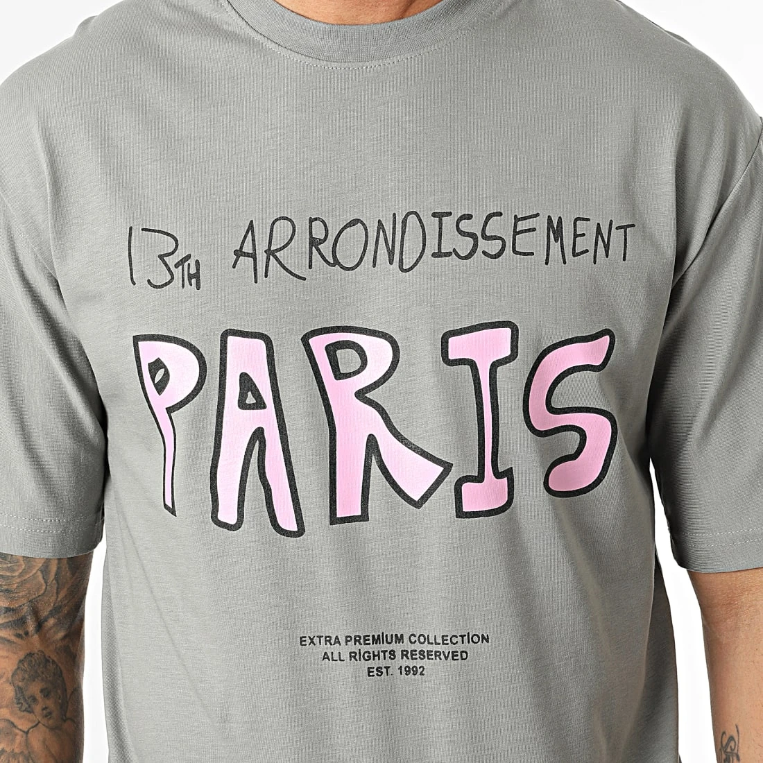 Vente flash ⭐ Tee Shirt EX512 Gris de Classic Series 🥰 4 Vente flash ⭐ Tee Shirt EX512 Gris de Classic Series 🥰 – Image 2