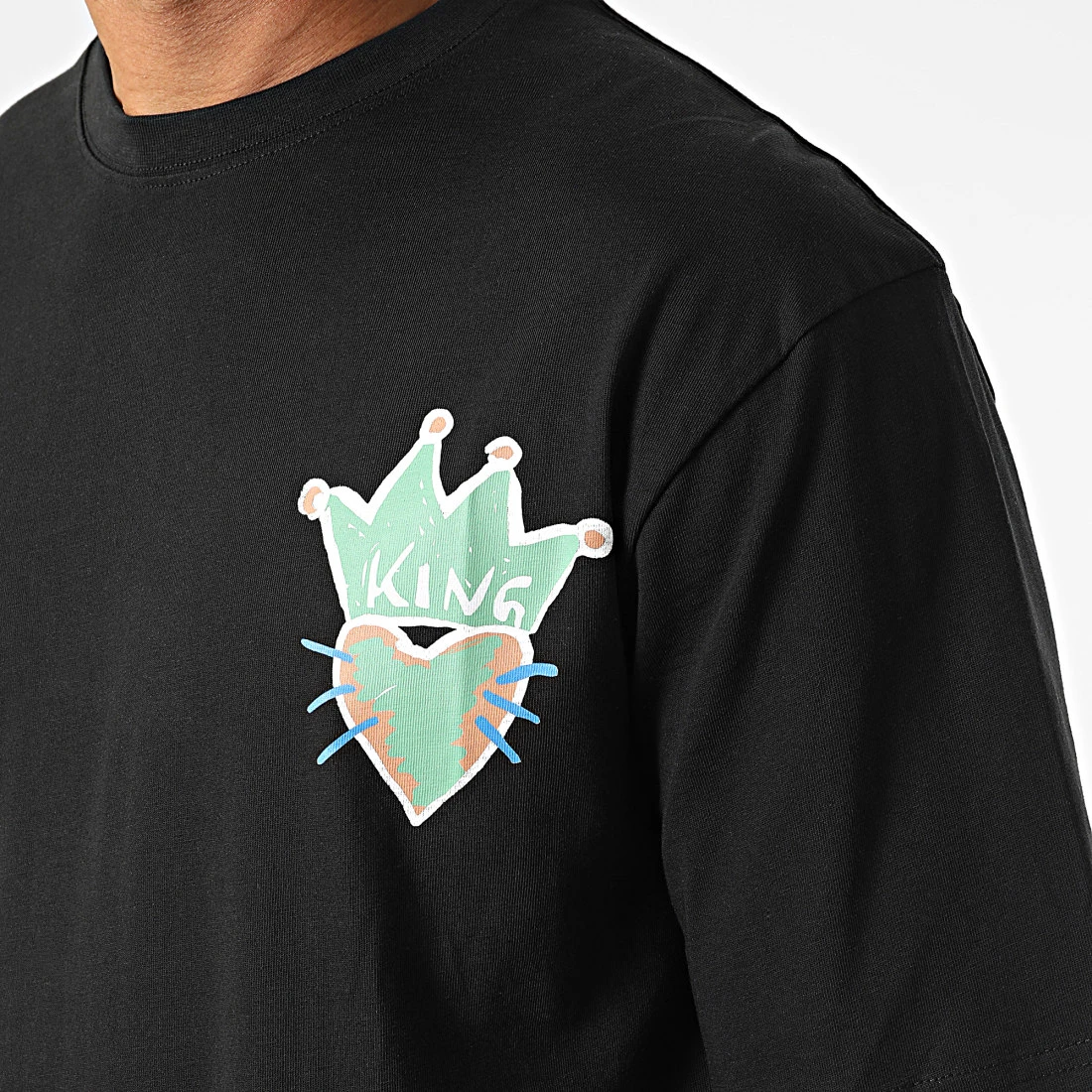 Promo 🛒 Tee Shirt EX516 Noir de Classic Series ⭐ 4 Promo 🛒 Tee Shirt EX516 Noir de Classic Series ⭐ – Image 2