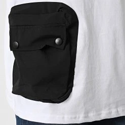 Coupon 🔥 Tee Shirt Oversize Large A Poche 22-Y111 Blanc de Classic Series ❤️ -HautStyle Boutique classic series 324276 22 Y111 BEYAZ 20220617T153444 02