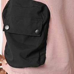 Offres ✨ Tee 🧨 Shirt Oversize Large A Poche 22-Y111 Rose de Classic Series 🎉 -HautStyle Boutique classic series 324277 22 Y111 SOMON 20220620T154212 02