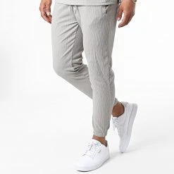 Coupon 🤩 Ensemble Tee ❤️ Shirt Poche Et Pantalon Jogging PP017-PPE004 Gris de Classic Series ✨ -HautStyle Boutique classic series 324304 PP017 PPE004 GREY 20220624T150622 04