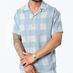 Vente flash 🧨 Ensemble Chemise Manches Courtes Et Pantalon Jogging PP021 Bleu Clair de Classic Series ⭐ 8 Vente flash 🧨 Ensemble Chemise Manches Courtes Et Pantalon Jogging PP021 Bleu Clair de Classic Series ⭐ -HautStyle Boutique classic series 324309 PP021 BLUE 20220627T093811 03