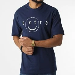 Meilleure vente 🎁 Tee Shirt EX503 Bleu Marine de Classic Series 😀 -HautStyle Boutique classic series 324369 EX503 NAVY 20220617T155738 03