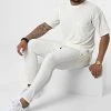 Sortie 👍 Ensemble Tee ⌛ Shirt Poche Et Pantalon Jogging PP017-PPE004 Blanc de Classic Series ❤️ -HautStyle Boutique classic series 324376 PP017 PPE004 WHITE 20220624T150631 01