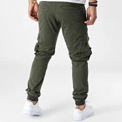 Bon marché 🤩 Pantalon Cargo H64060C62194 Vert Kaki de Classic Series ⭐ -HautStyle Boutique classic series 325239 H64060C62194A 12400 20220627T155237 04