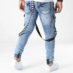 Acheter 🤩 Jogger Pant Jean E9651 Bleu Denim de Classic Series 🤩 -HautStyle Boutique classic series 325495 E9651 20220706T155827 04