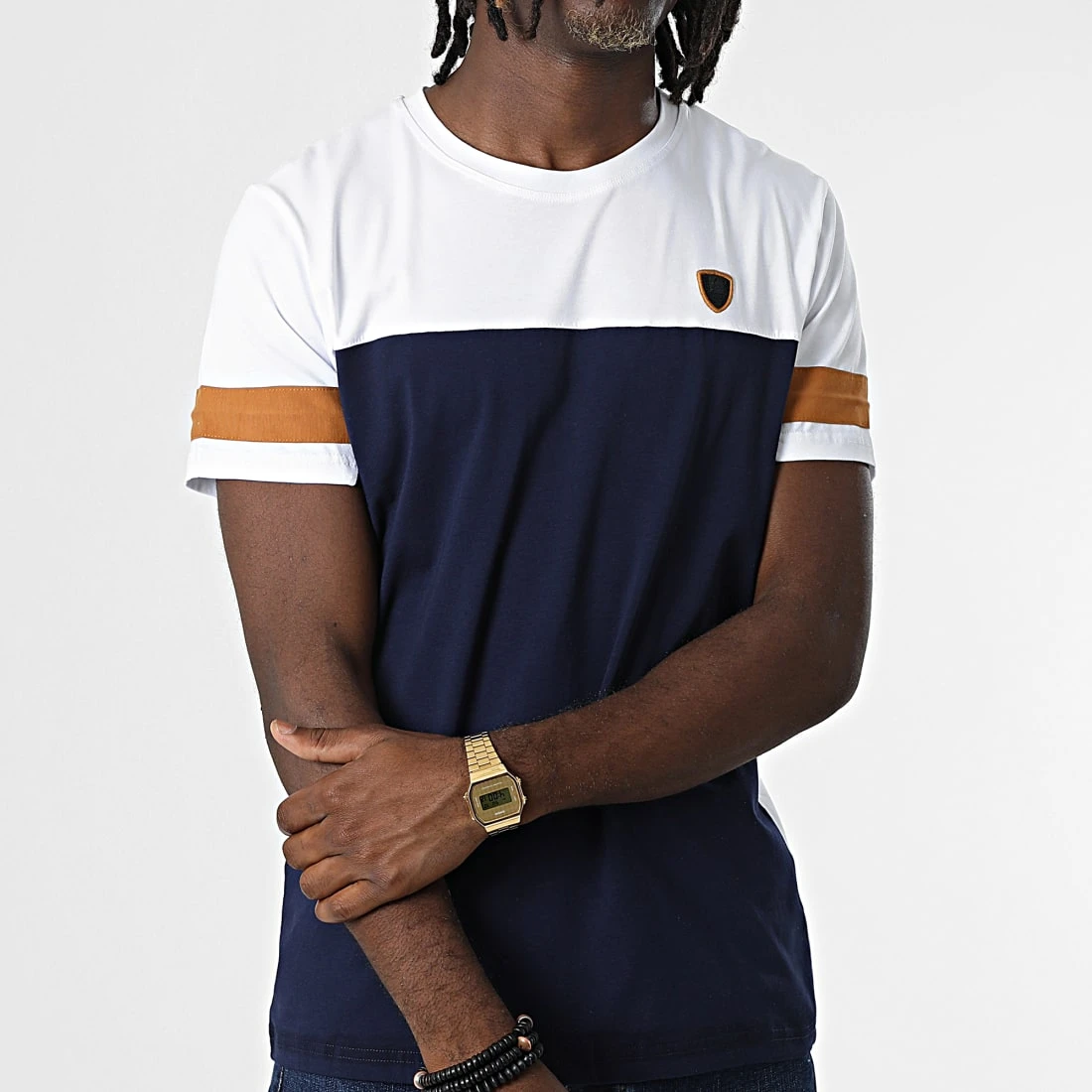 Acheter ❤️ Tee Shirt 3905 Blanc Bleu Marine Camel de Classic Series 🎁 3 Acheter ❤️ Tee Shirt 3905 Blanc Bleu Marine Camel de Classic Series 🎁