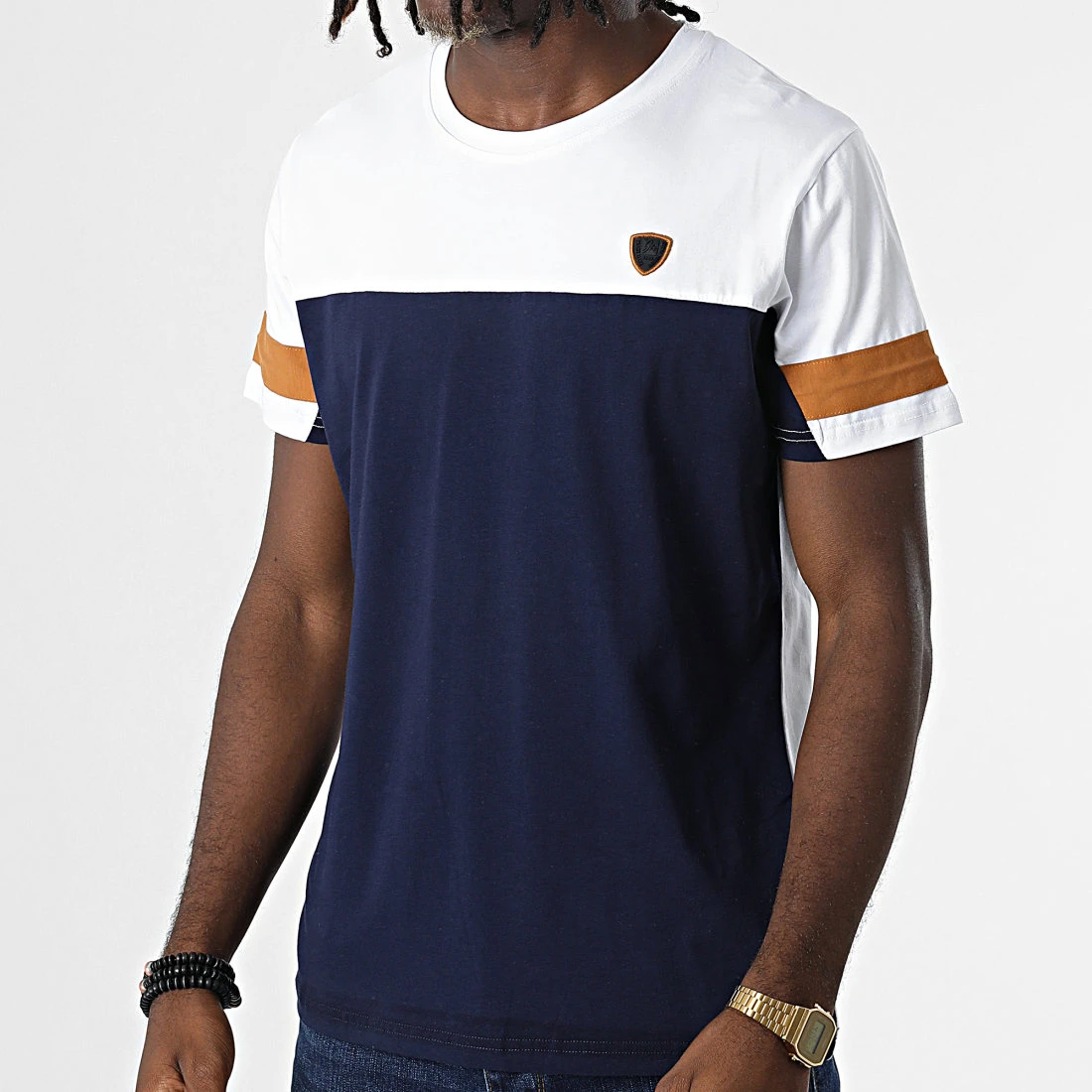 Acheter ❤️ Tee Shirt 3905 Blanc Bleu Marine Camel de Classic Series 🎁 5 Acheter ❤️ Tee Shirt 3905 Blanc Bleu Marine Camel de Classic Series 🎁 – Image 3