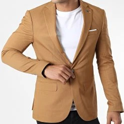 Les meilleures critiques de ✨ Veste Blazer X-9404 Camel de Classic Series 😉 -HautStyle Boutique classic series 325916 X 9404 MOUTARD 20220704T160002 03