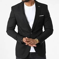 Offres ✔️ Veste Blazer X-6019 Noir de Classic Series ⭐ -HautStyle Boutique classic series 325920 X 6019 BLACK 20220630T143644 03