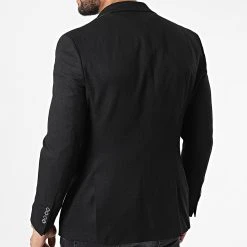 Offres ✔️ Veste Blazer X-6019 Noir de Classic Series ⭐ -HautStyle Boutique classic series 325920 X 6019 BLACK 20220630T143645 04