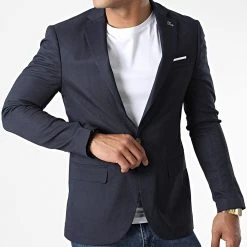 Le moins cher 🧨 Veste Blazer X-9404 Bleu Marine de Classic Series 😀 -HautStyle Boutique classic series 325922 X 9404 NAVY 20220704T160203 03