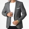 Meilleur prix 🎁 Veste Blazer X-4952 Gris Anthracite de Classic Series 💯 -HautStyle Boutique classic series 325949 X 4952 BLACK 20220704T155945 01