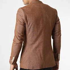 Sortie 🎁 Veste Blazer X-4952 Marron de Classic Series ⭐ -HautStyle Boutique classic series 325952 X 4952 TABAC 20220704T155933 04