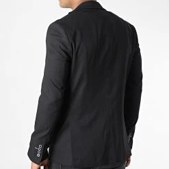 Tout neuf 🎁 Veste Blazer X-9404 Noir de Classic Series ⭐ -HautStyle Boutique classic series 325959 X 9404 BLACK 20220704T160218 04