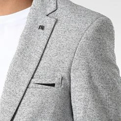 Top 10 ✔️ Veste Blazer X-9149 Gris de Classic Series 🛒 -HautStyle Boutique classic series 325962 X 9149 GREY 20220704T160047 02