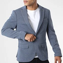 Offres ❤️ Veste Blazer X-6037 Bleu Marine de Classic Series 🌟 -HautStyle Boutique classic series 325966 X 6037 BLEU 20220704T160119 03