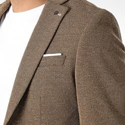 Meilleure vente 🧨 Veste Blazer X-6037 Marron de Classic Series 💯 -HautStyle Boutique classic series 325967 X 6037 VIZYON 20220704T155910 02